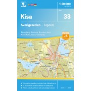 33 Kisa Sverigeserien 1:50 000